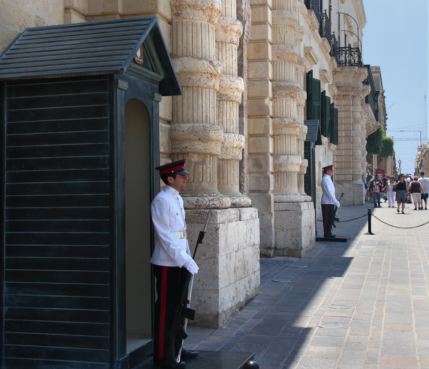 The Changing of Guard Parade in Valletta